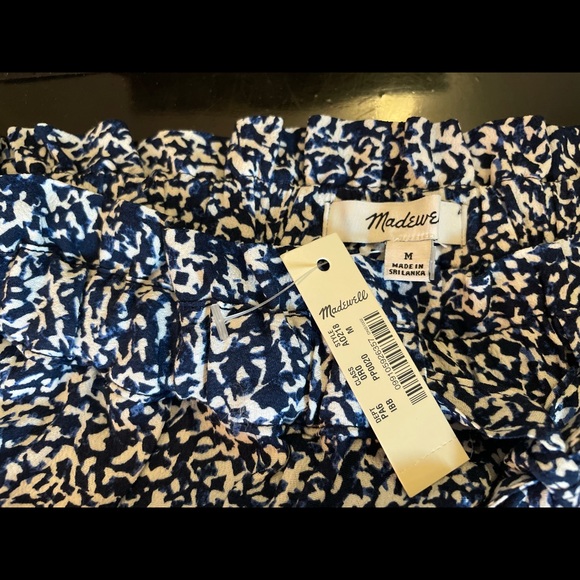 Madewell Drawstring Drapey Pull-on Shorts NWT - Picture 7 of 10